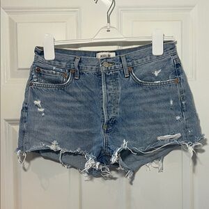 Agolde Women's Parker Cutoff Jean Shorts